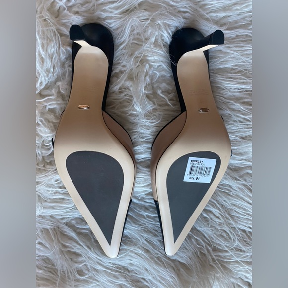 ⭐️NWT⭐️ Tony Bianco Shirley Mule, Size 9.5, Beech & Black - Picture 9 of 16